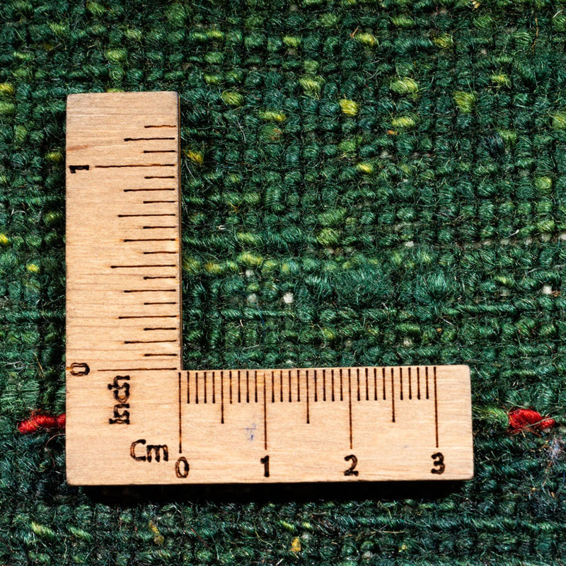 Tappeto Gabbeh - Loribaft Persero - 187 x 127 cm - verde