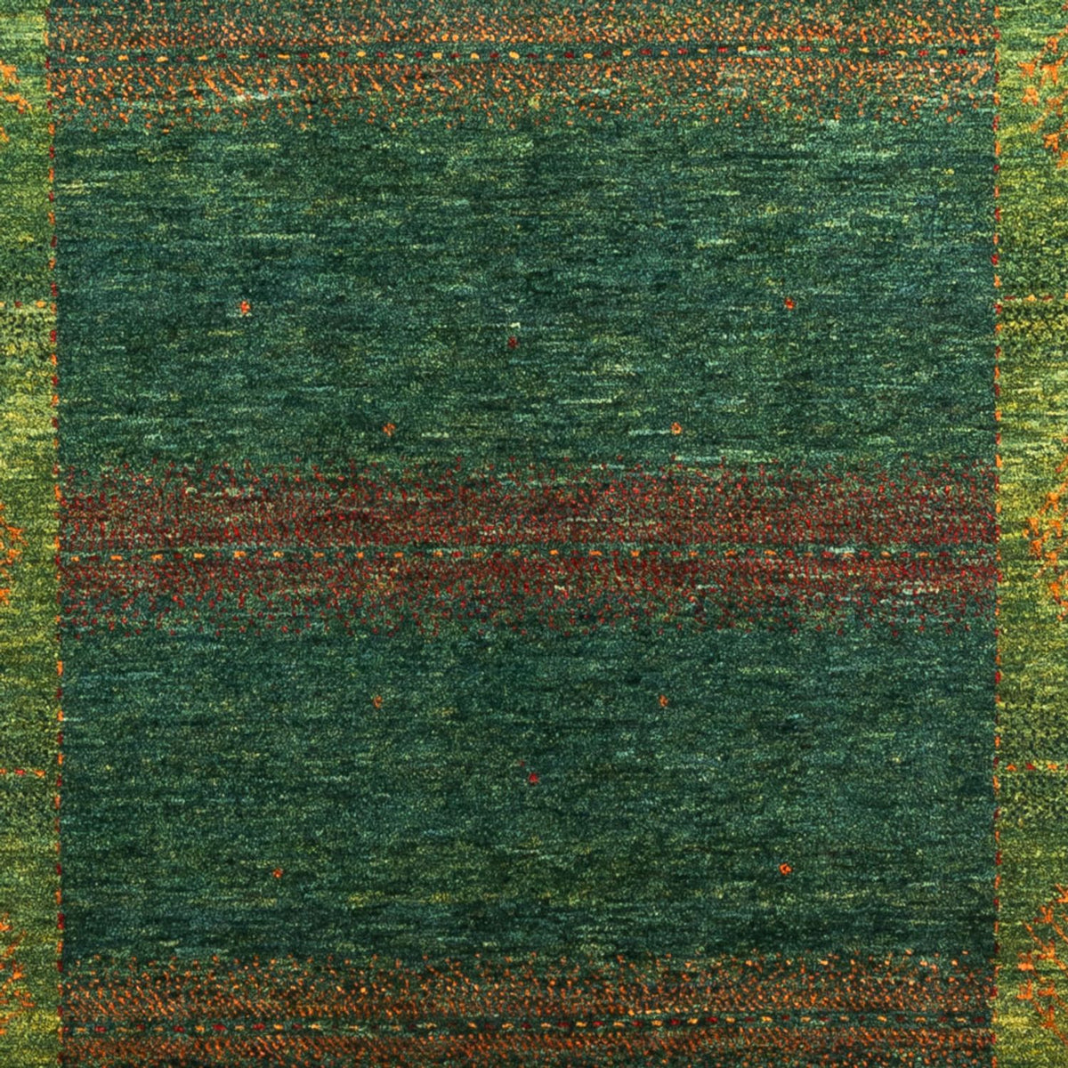 Tappeto Gabbeh - Loribaft Persero - 190 x 132 cm - verde