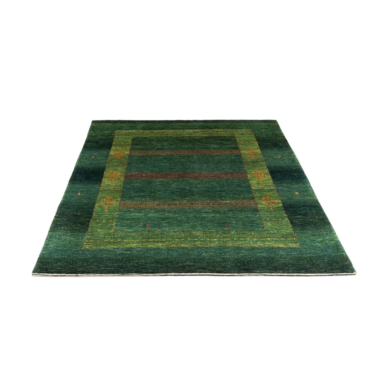 Tappeto Gabbeh - Loribaft Persero - 190 x 132 cm - verde