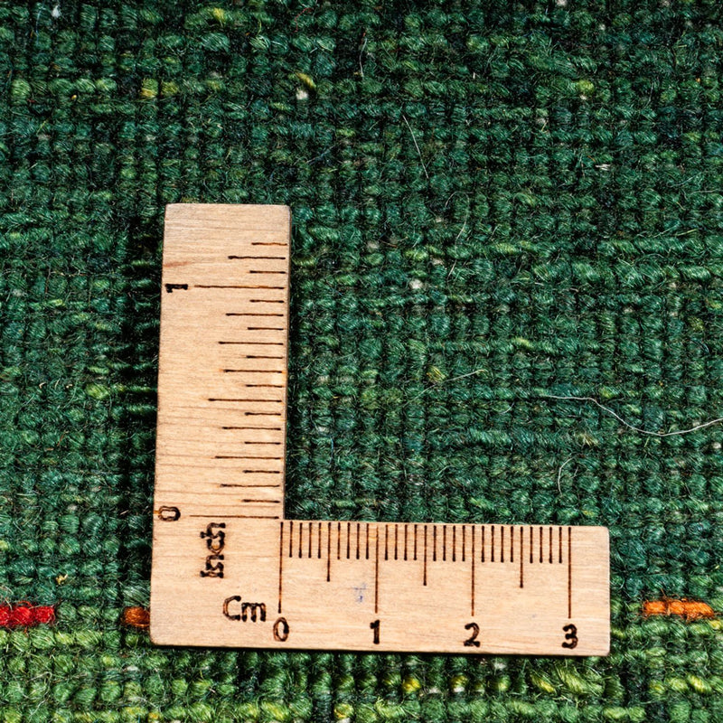 Tappeto Gabbeh - Loribaft Persero - 190 x 132 cm - verde