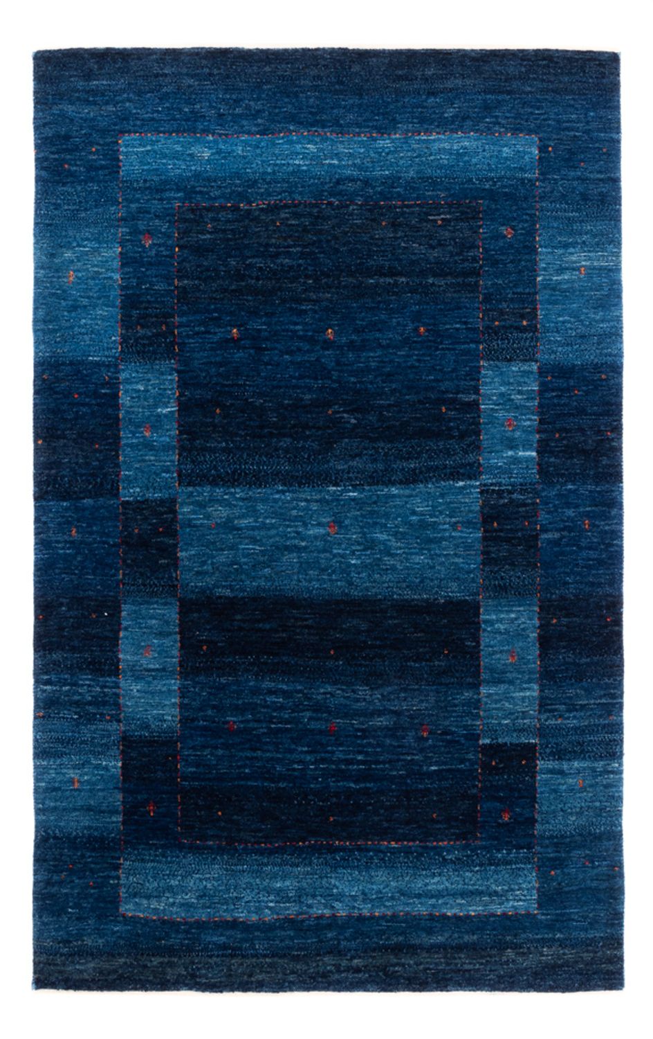 Tappeto Gabbeh - Loribaft Persero - 192 x 127 cm - blu