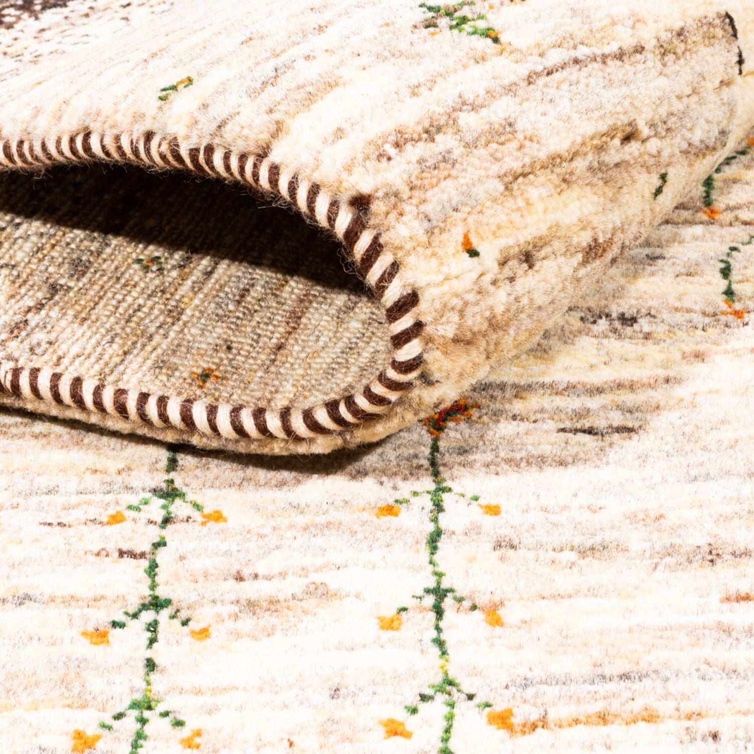 Tappeto Gabbeh - Loribaft Persero - 240 x 173 cm - naturale