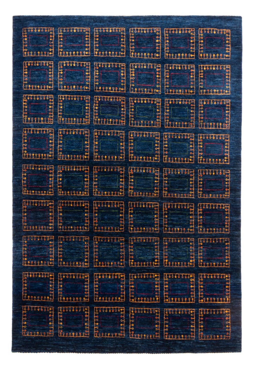 Tappeto Gabbeh - Loribaft Persero - 253 x 180 cm - blu