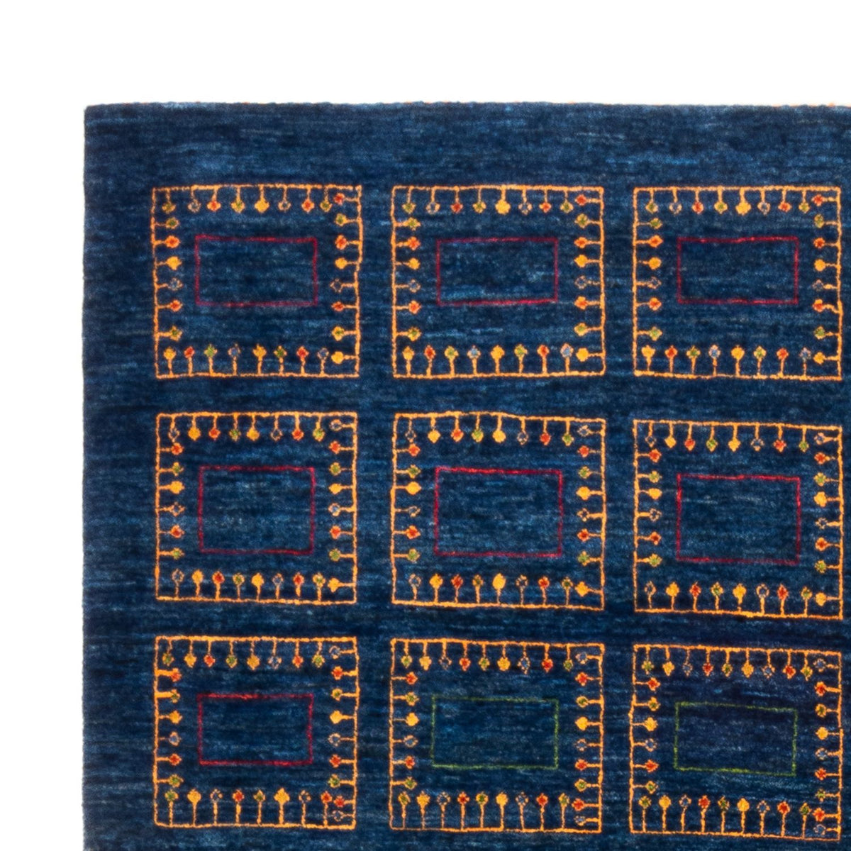 Tappeto Gabbeh - Loribaft Persero - 253 x 180 cm - blu