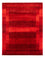 Tappeto Gabbeh - Loribaft Persero - 279 x 219 cm - rosso