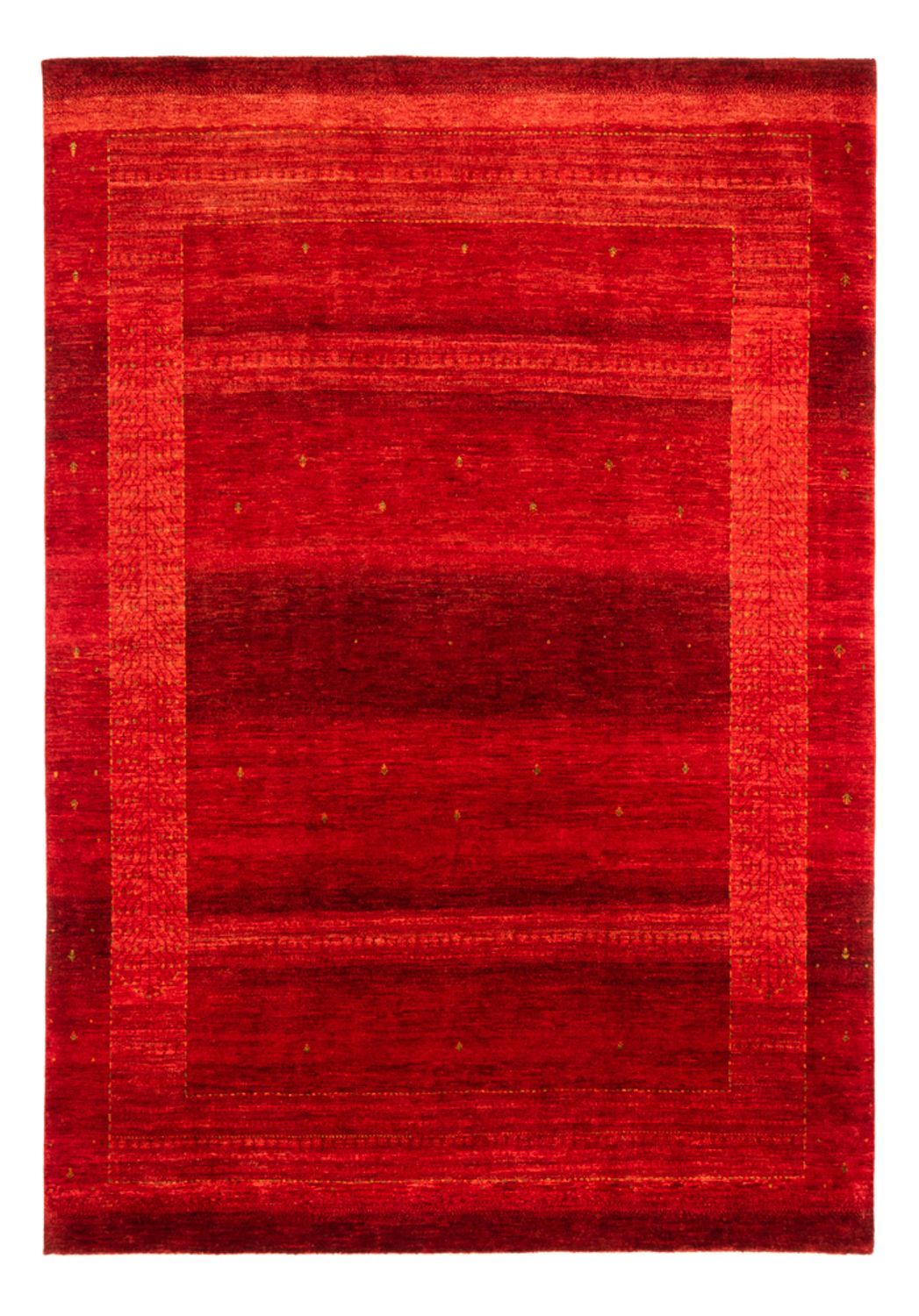 Tappeto Gabbeh - Loribaft Persero - 313 x 231 cm - rosso
