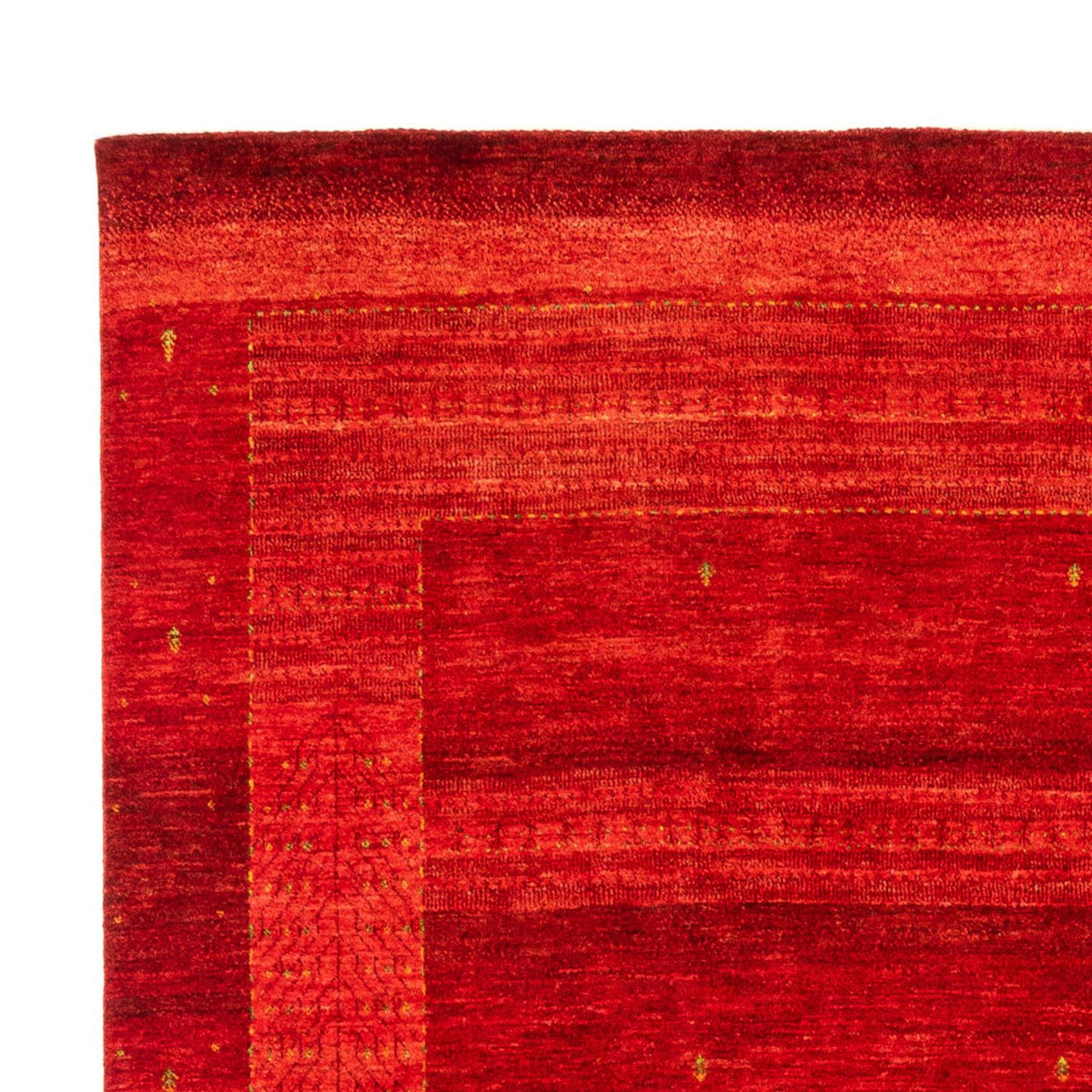 Tappeto Gabbeh - Loribaft Persero - 313 x 231 cm - rosso