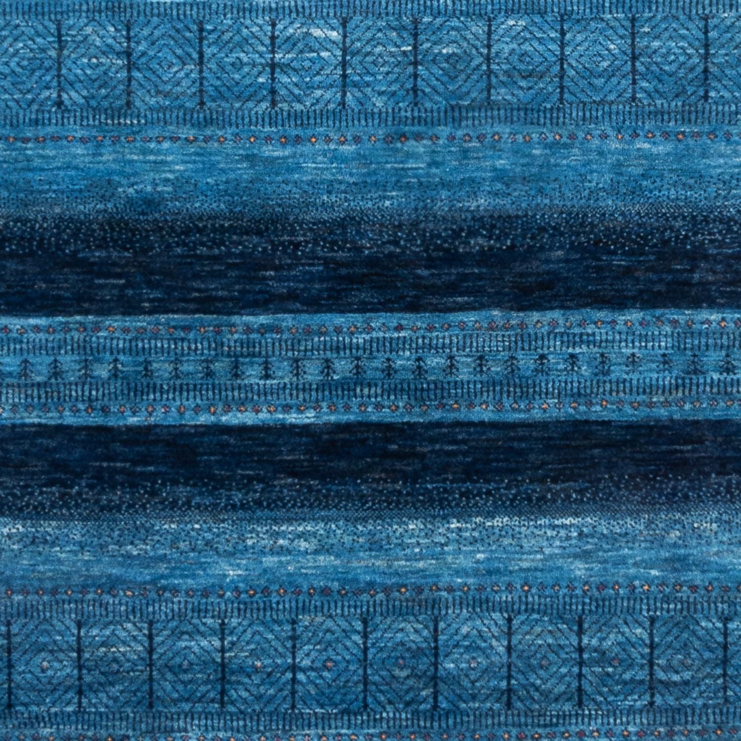 Tappeto Gabbeh - Loribaft Persero - 244 x 178 cm - blu