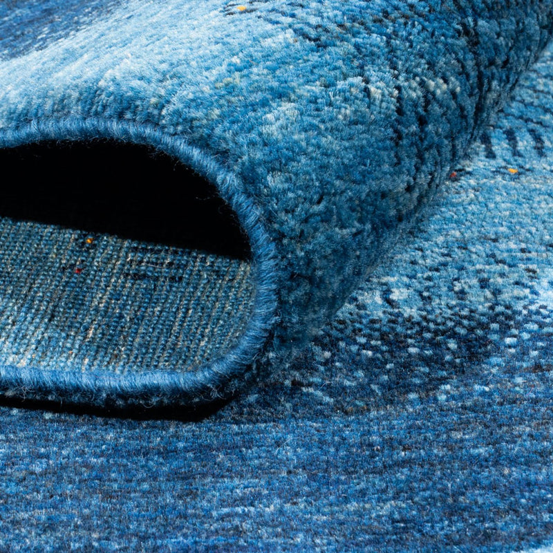Tappeto Gabbeh - Loribaft Persero - 244 x 178 cm - blu