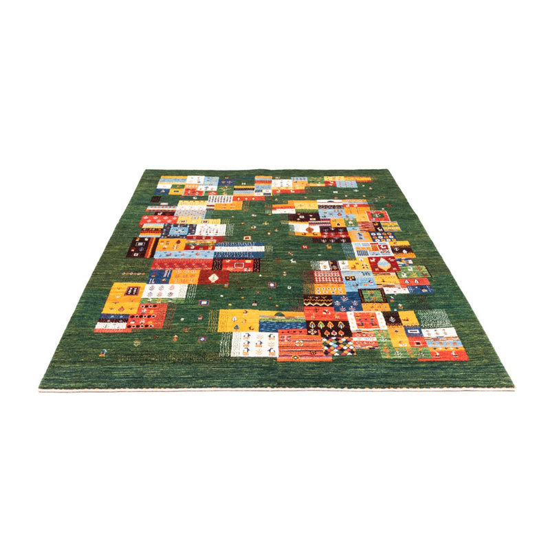Tappeto Gabbeh - Loribaft Persero - 244 x 176 cm - verde