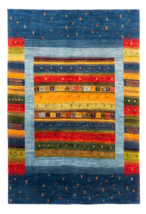 Tappeto Gabbeh - Loribaft Persero - Reale - 239 x 162 cm - blu