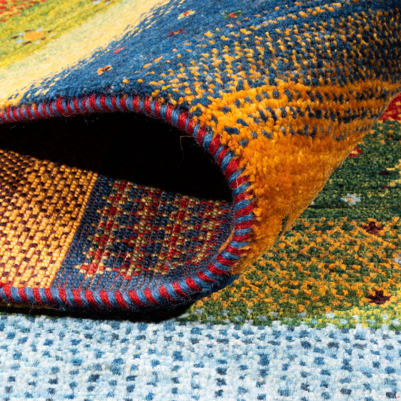 Tappeto Gabbeh - Loribaft Persero - Reale - 239 x 162 cm - blu