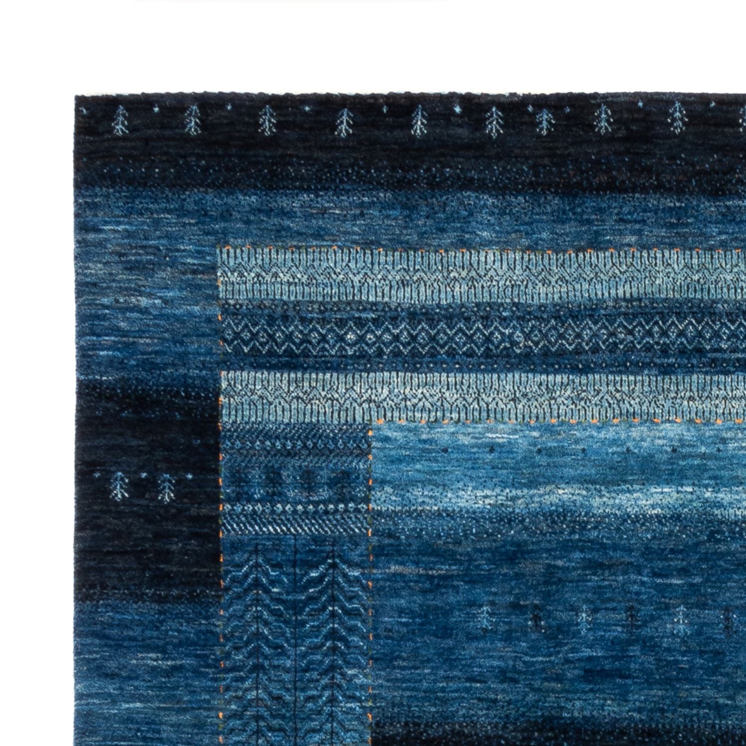 Tappeto Gabbeh - Loribaft Persero - 288 x 197 cm - blu