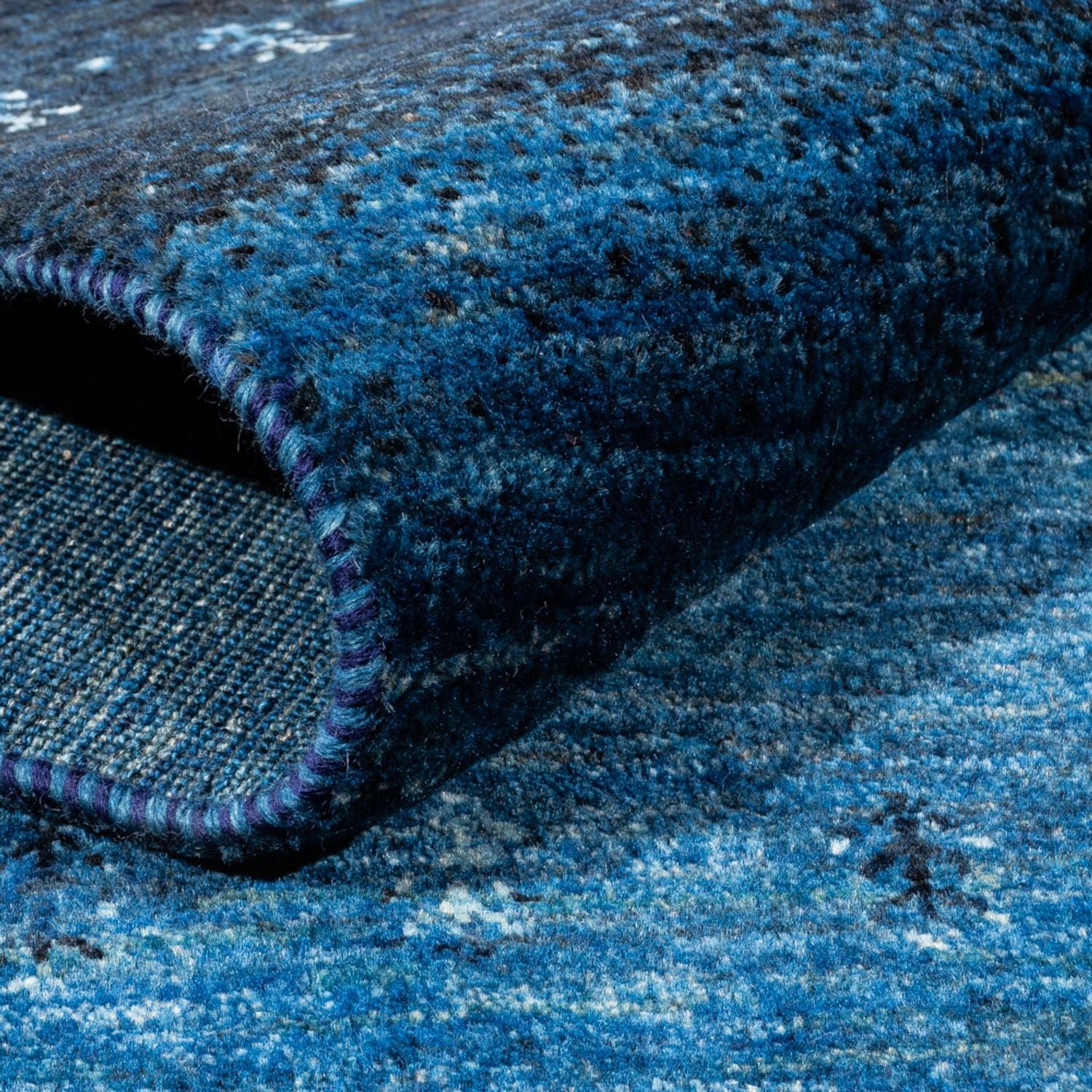 Tappeto Gabbeh - Loribaft Persero - 288 x 197 cm - blu
