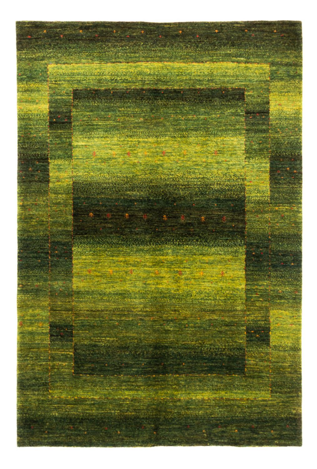 Tappeto Gabbeh - Loribaft Persero - 236 x 166 cm - verde