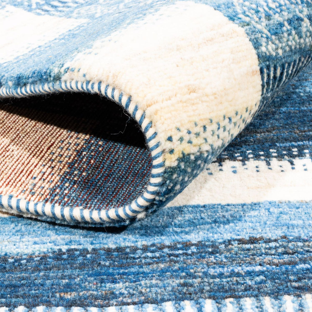 Tappeto Gabbeh - Loribaft Persero - Reale - 222 x 172 cm - blu