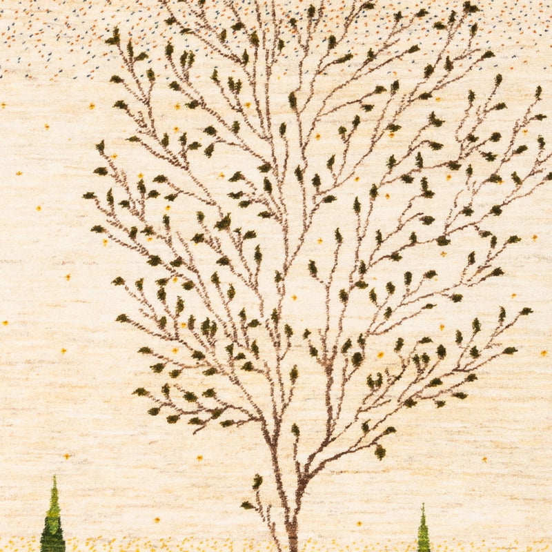 Tappeto Gabbeh - Loribaft Persero - 175 x 129 cm - oro