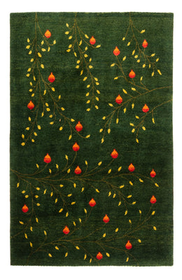 Tappeto Gabbeh - Loribaft Persero - 191 x 126 cm - verde