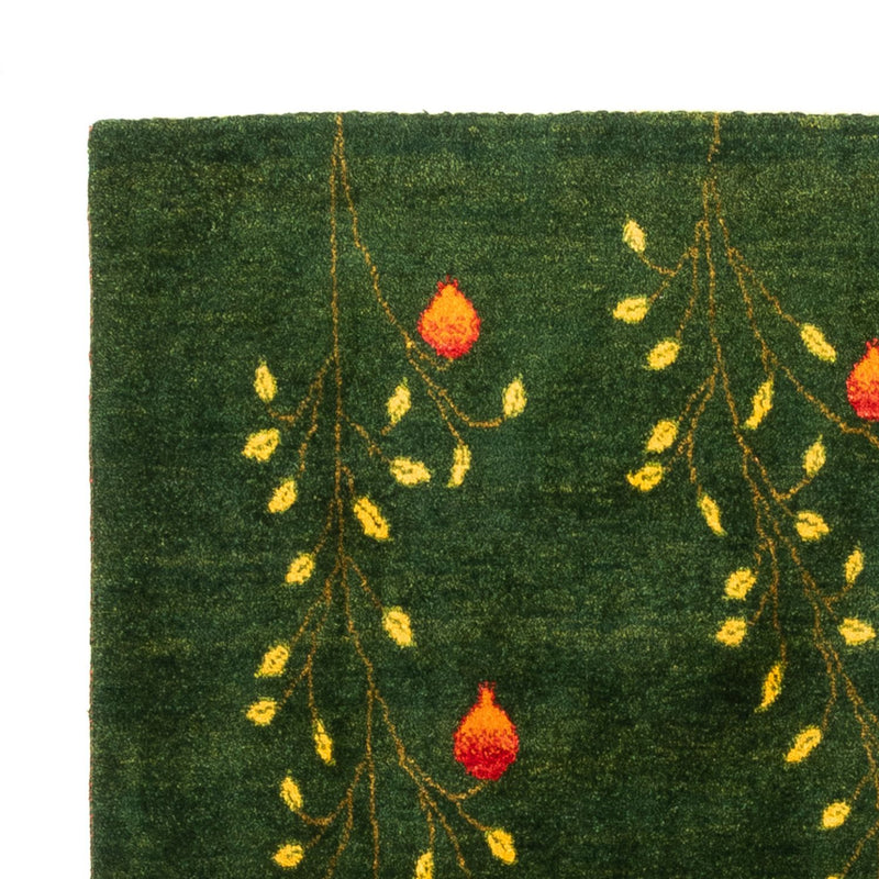 Tappeto Gabbeh - Loribaft Persero - 191 x 126 cm - verde