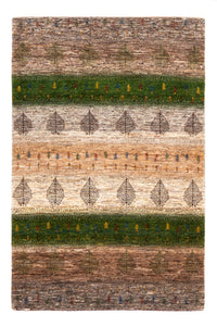 Tappeto Gabbeh - Loribaft Persero - 174 x 117 cm - grigio