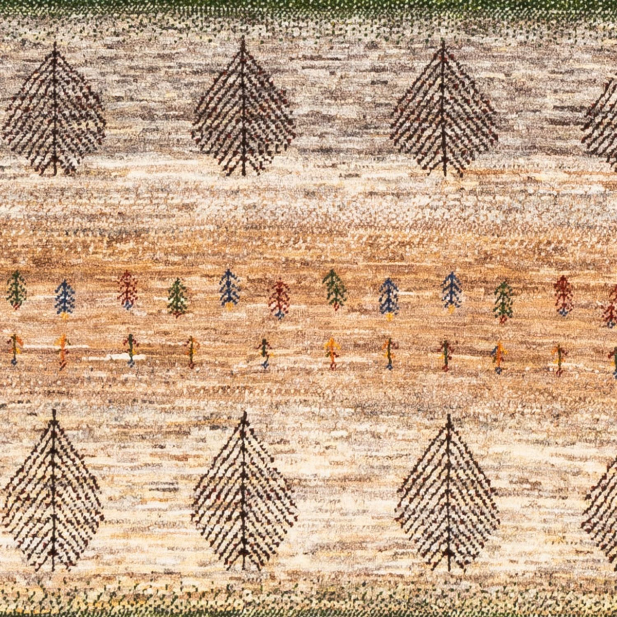 Tappeto Gabbeh - Loribaft Persero - 174 x 117 cm - grigio