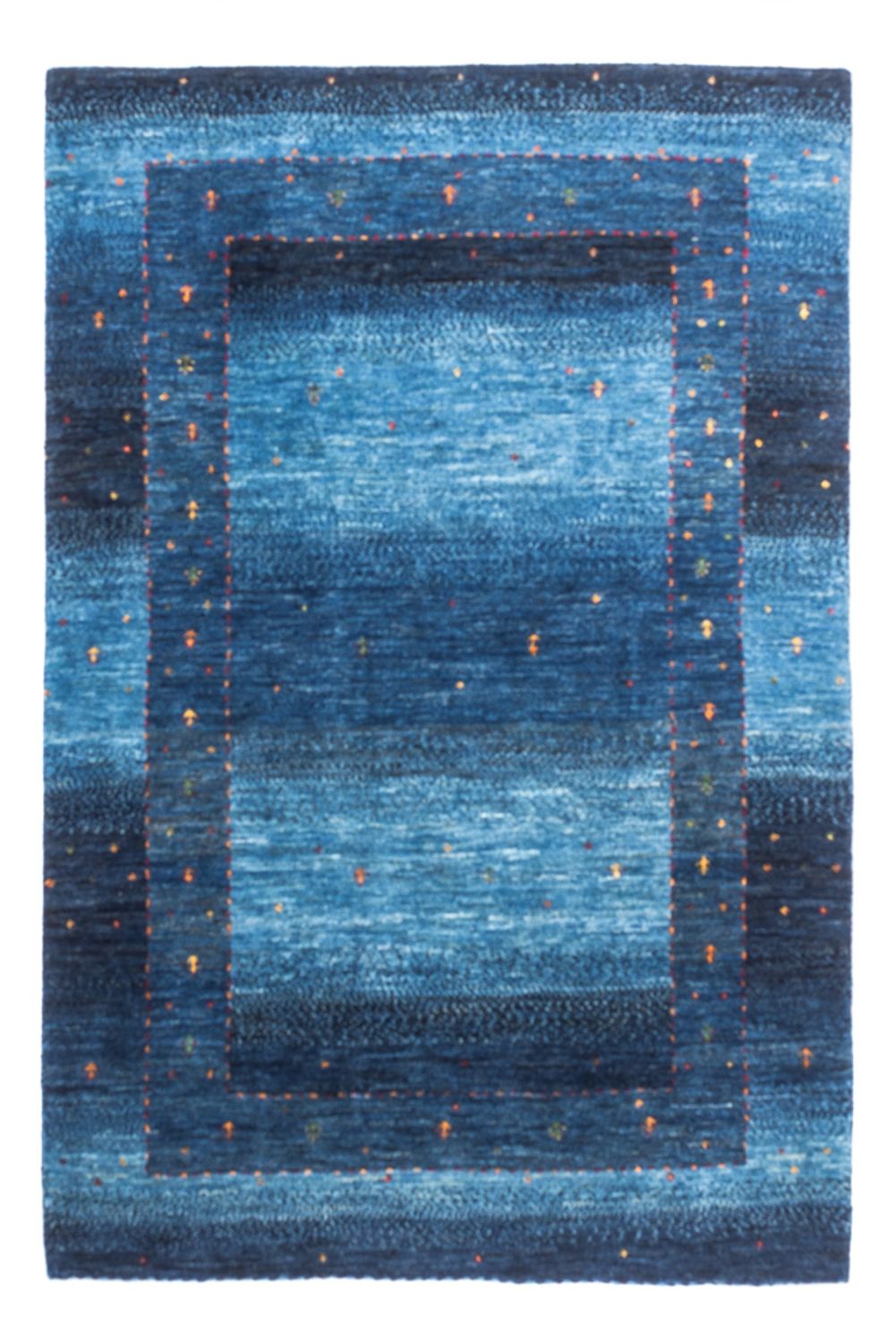 Tappeto Gabbeh - Loribaft Persero - 148 x 98 cm - blu