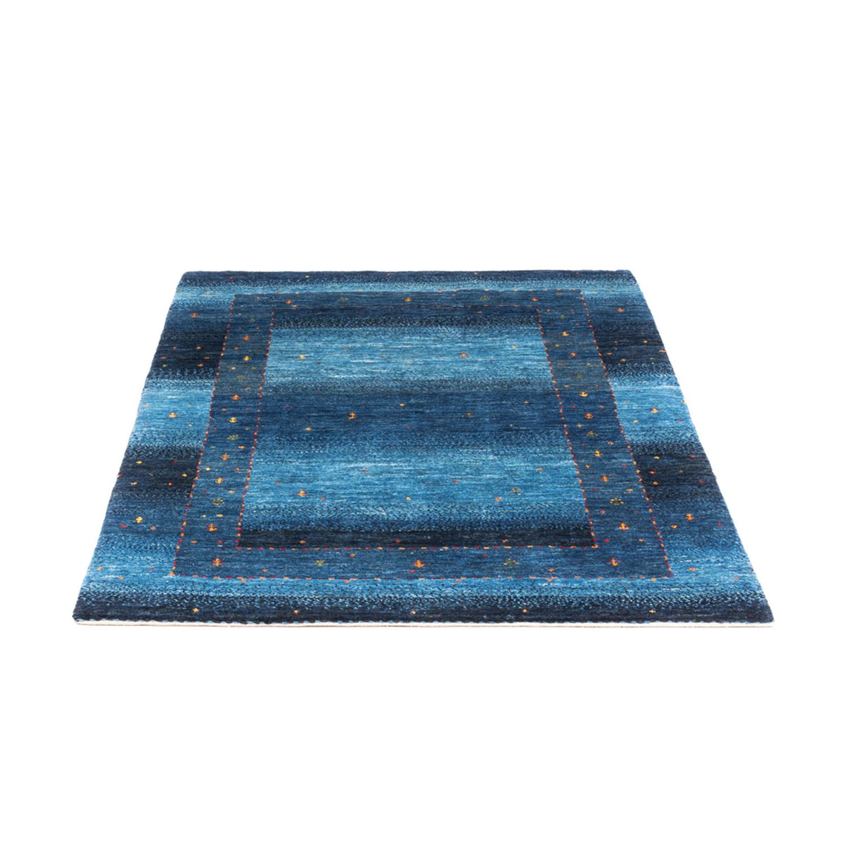 Tappeto Gabbeh - Loribaft Persero - 148 x 98 cm - blu