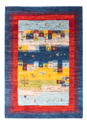Tappeto Gabbeh - Loribaft Persero - Reale - 141 x 107 cm - multicolore