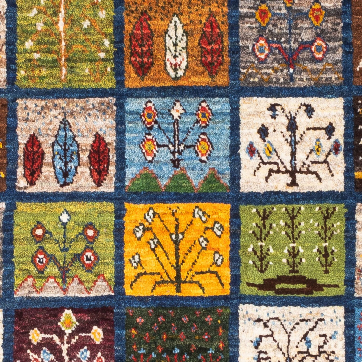 Tappeto Gabbeh - Loribaft Persero - Reale - 132 x 86 cm - multicolore