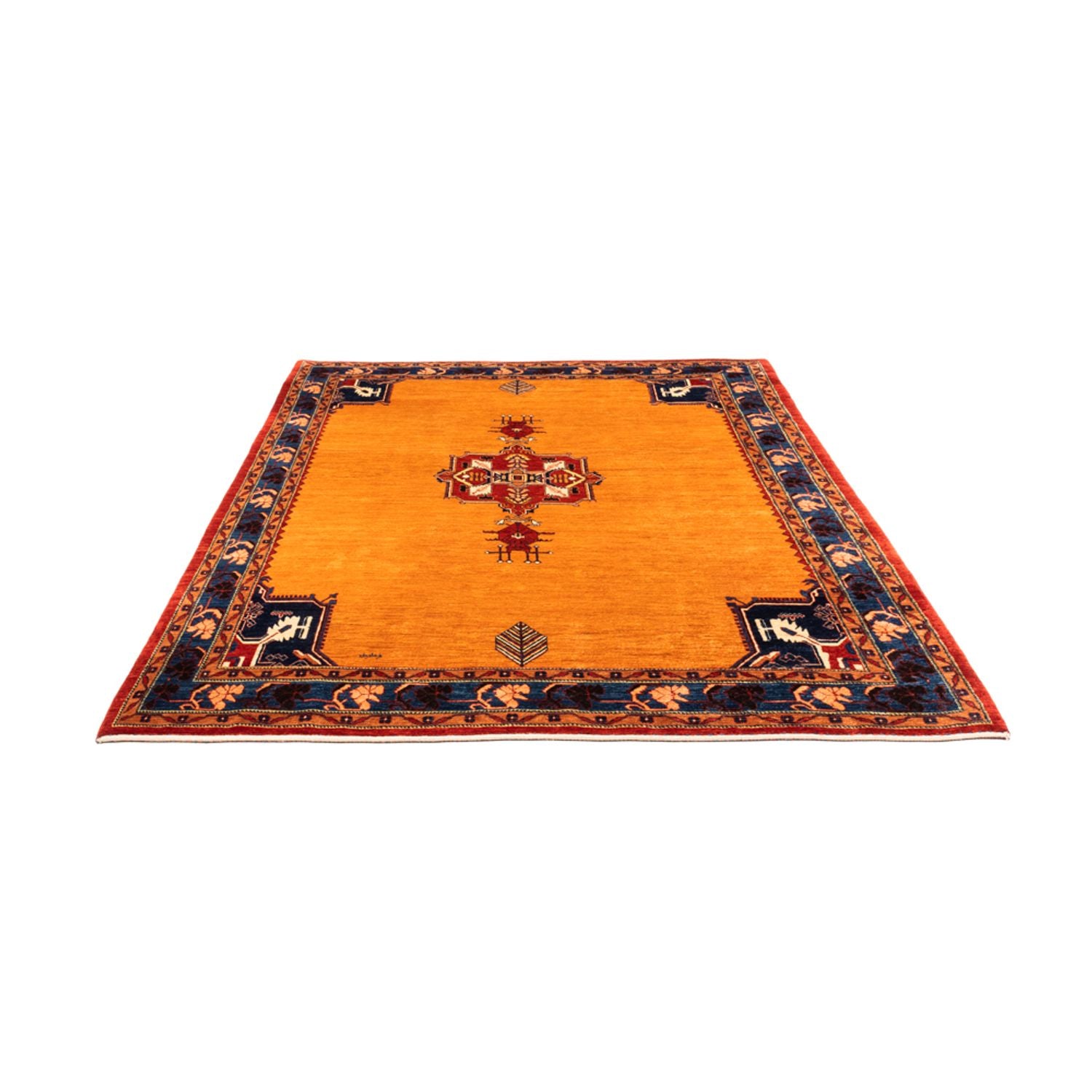 Tappeto Gabbeh - Loribaft Persero - 300 x 210 cm - oro
