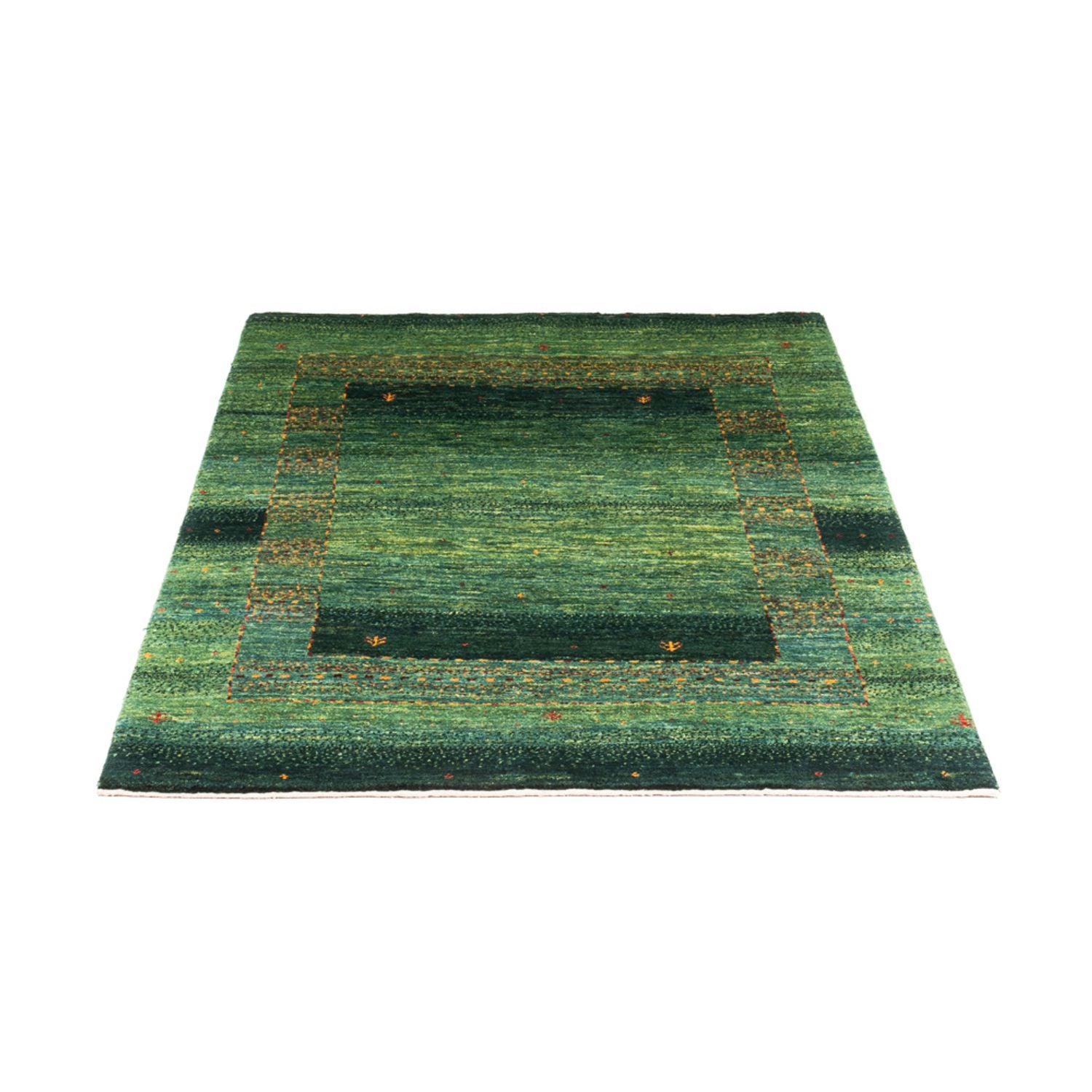 Tappeto Gabbeh - Loribaft Persero - 145 x 100 cm - verde