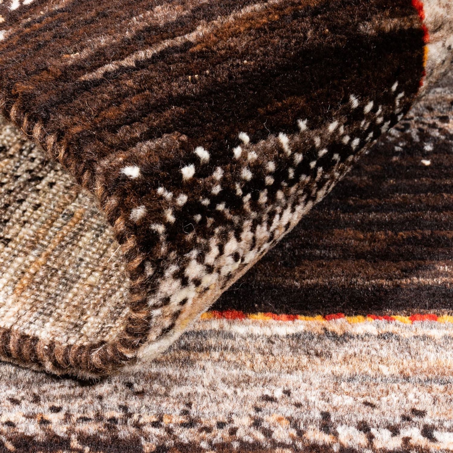 Tappeto Gabbeh - Loribaft Persero - 122 x 88 cm - naturale