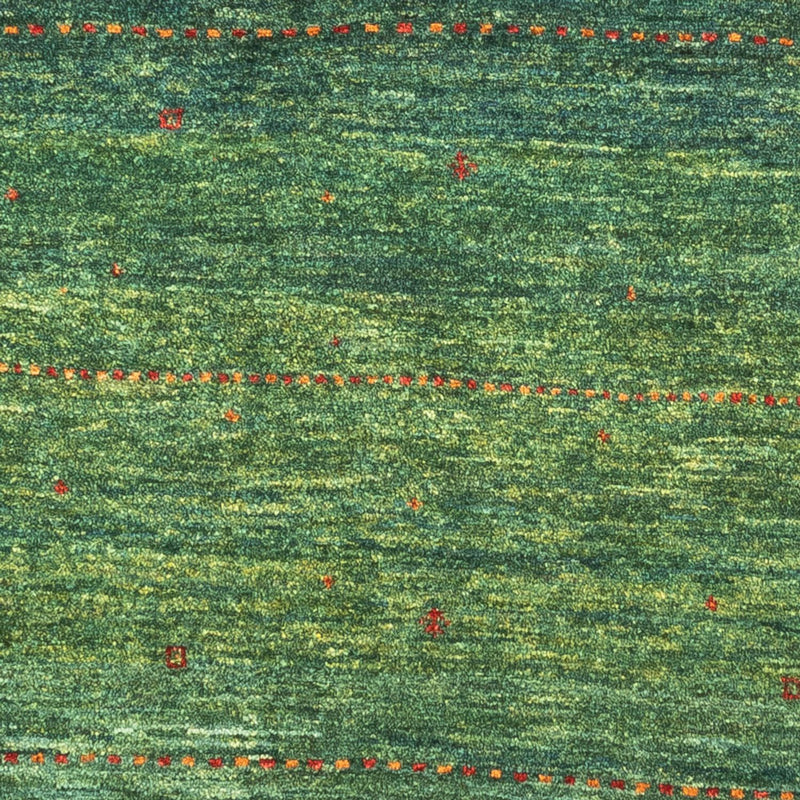 Tappeto Gabbeh - Loribaft Persero - 132 x 90 cm - verde