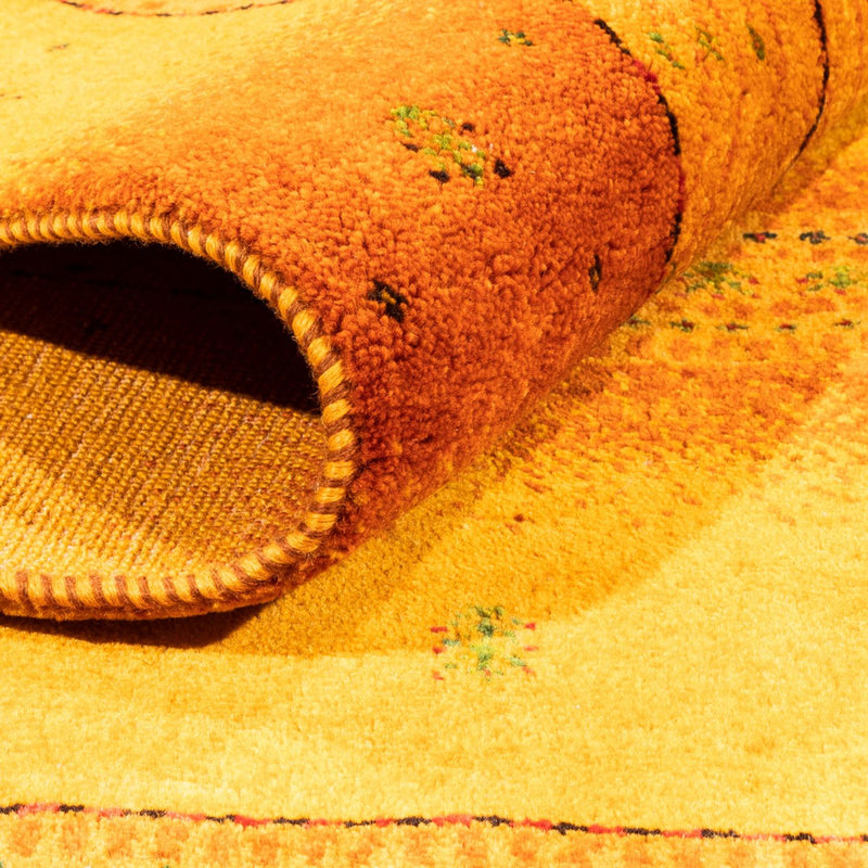 Tappeto Gabbeh - Loribaft Persero - 200 x 154 cm - oro