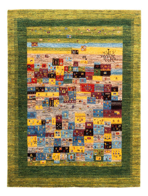 Tappeto Gabbeh - Loribaft Persero - Reale - 196 x 148 cm - verde