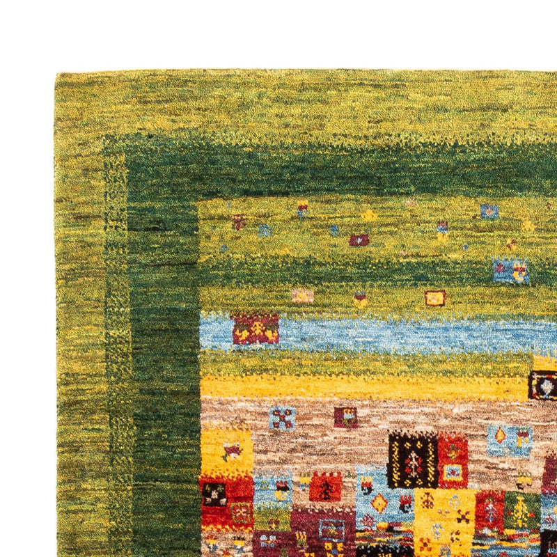 Tappeto Gabbeh - Loribaft Persero - Reale - 196 x 148 cm - verde