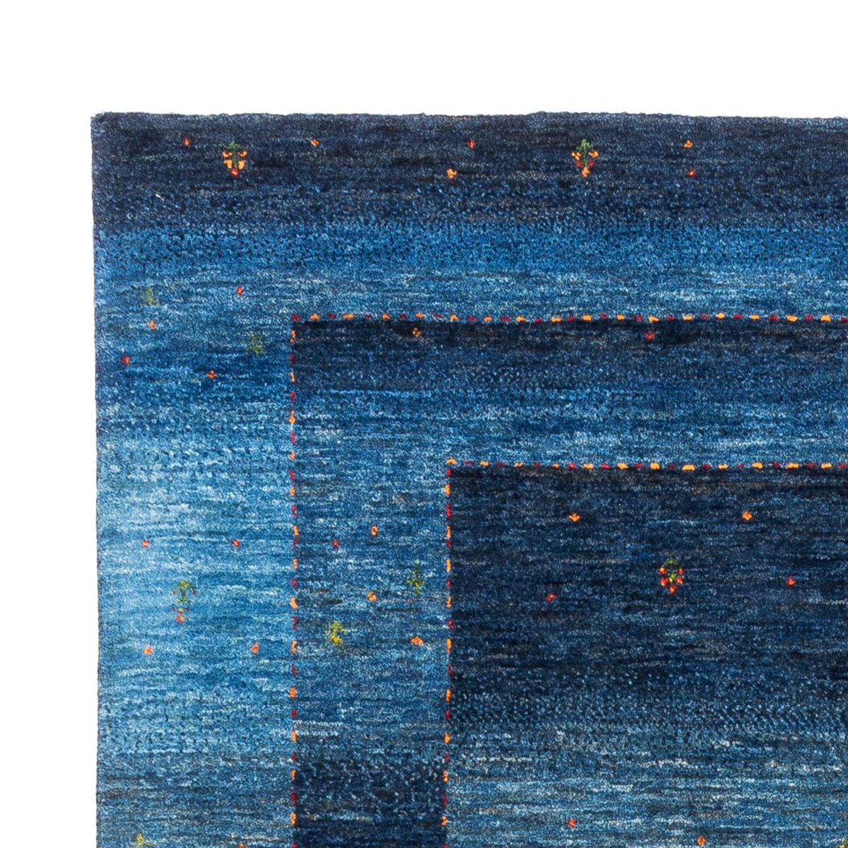 Tappeto Gabbeh - Loribaft Persero - 210 x 146 cm - blu