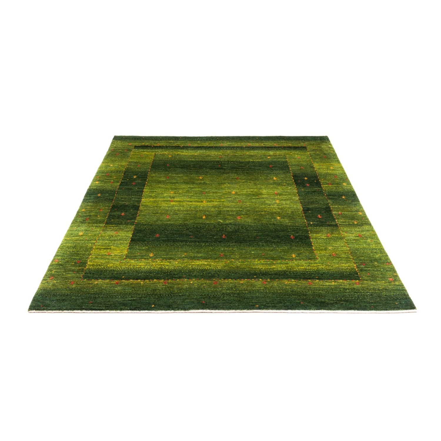 Tappeto Gabbeh - Loribaft Persero - 200 x 150 cm - verde