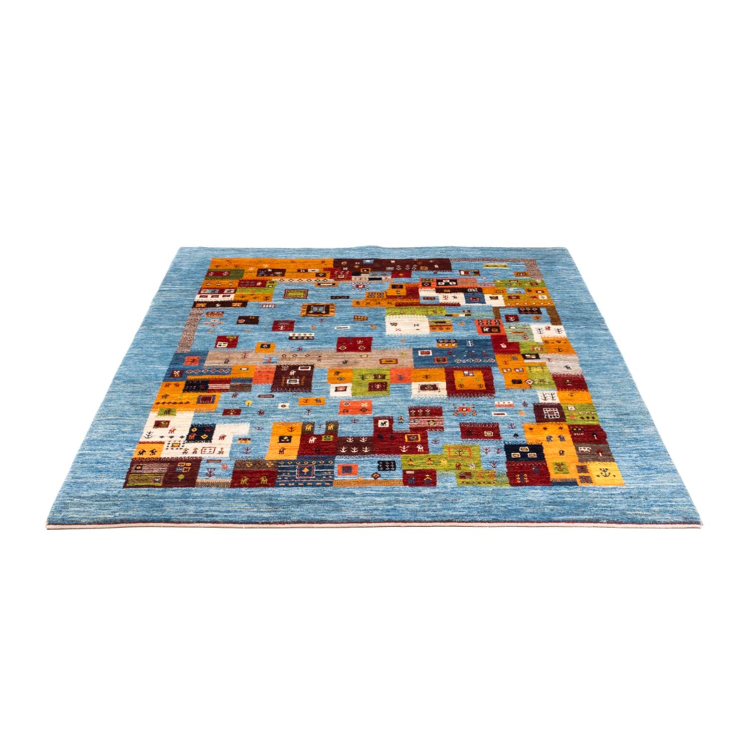 Tappeto Gabbeh - Loribaft Persero - Reale - 198 x 155 cm - multicolore