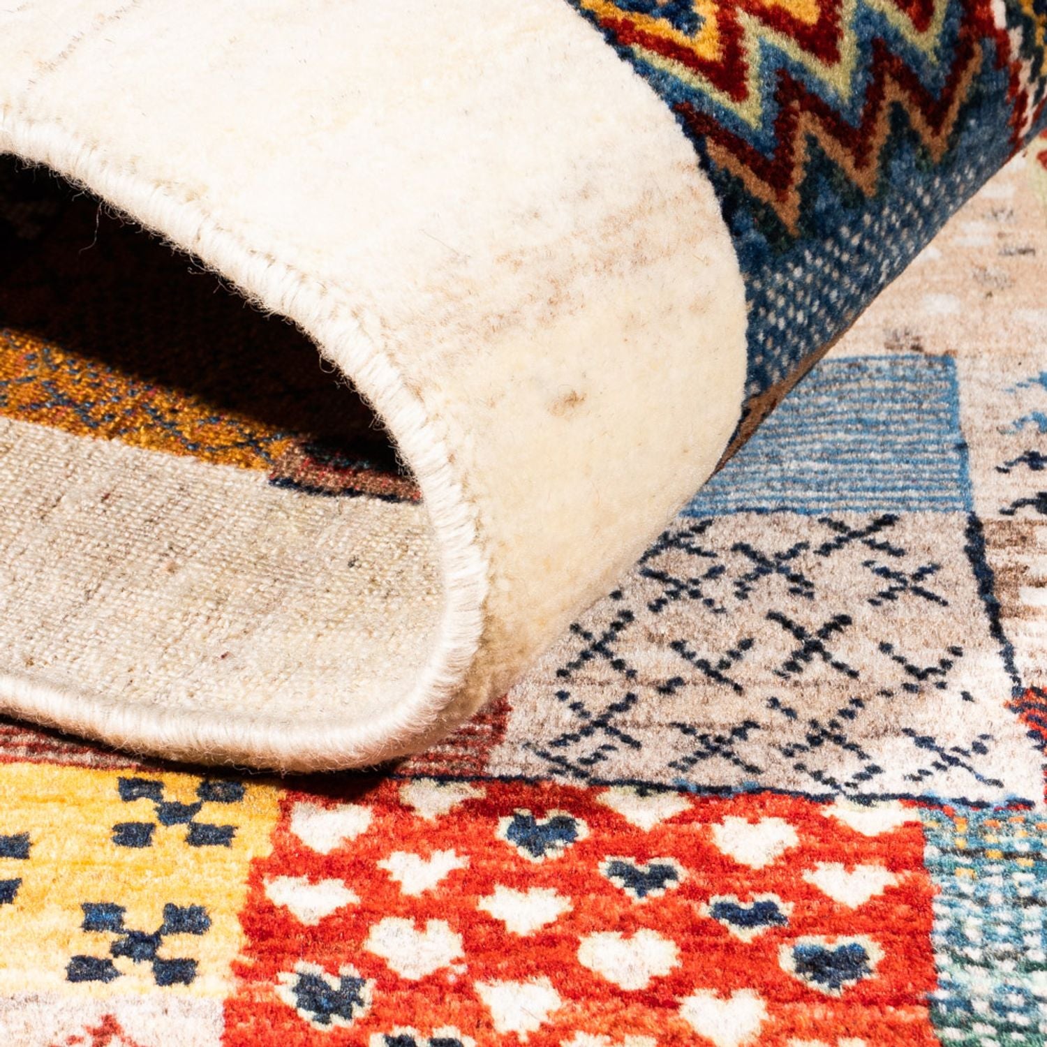 Tappeto Gabbeh - Loribaft Persero - Reale - 162 x 107 cm - multicolore