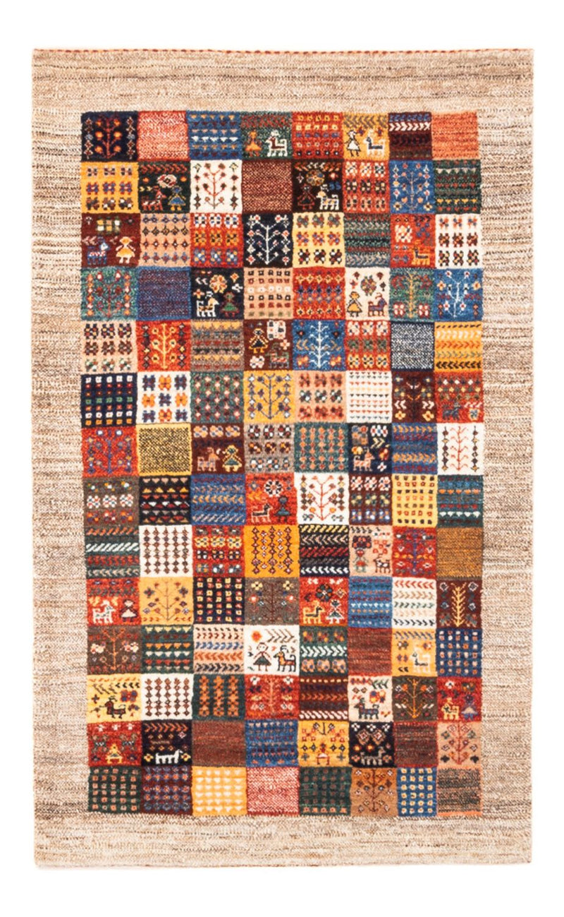 Tappeto Gabbeh - Loribaft Persero - Reale - 132 x 84 cm - multicolore
