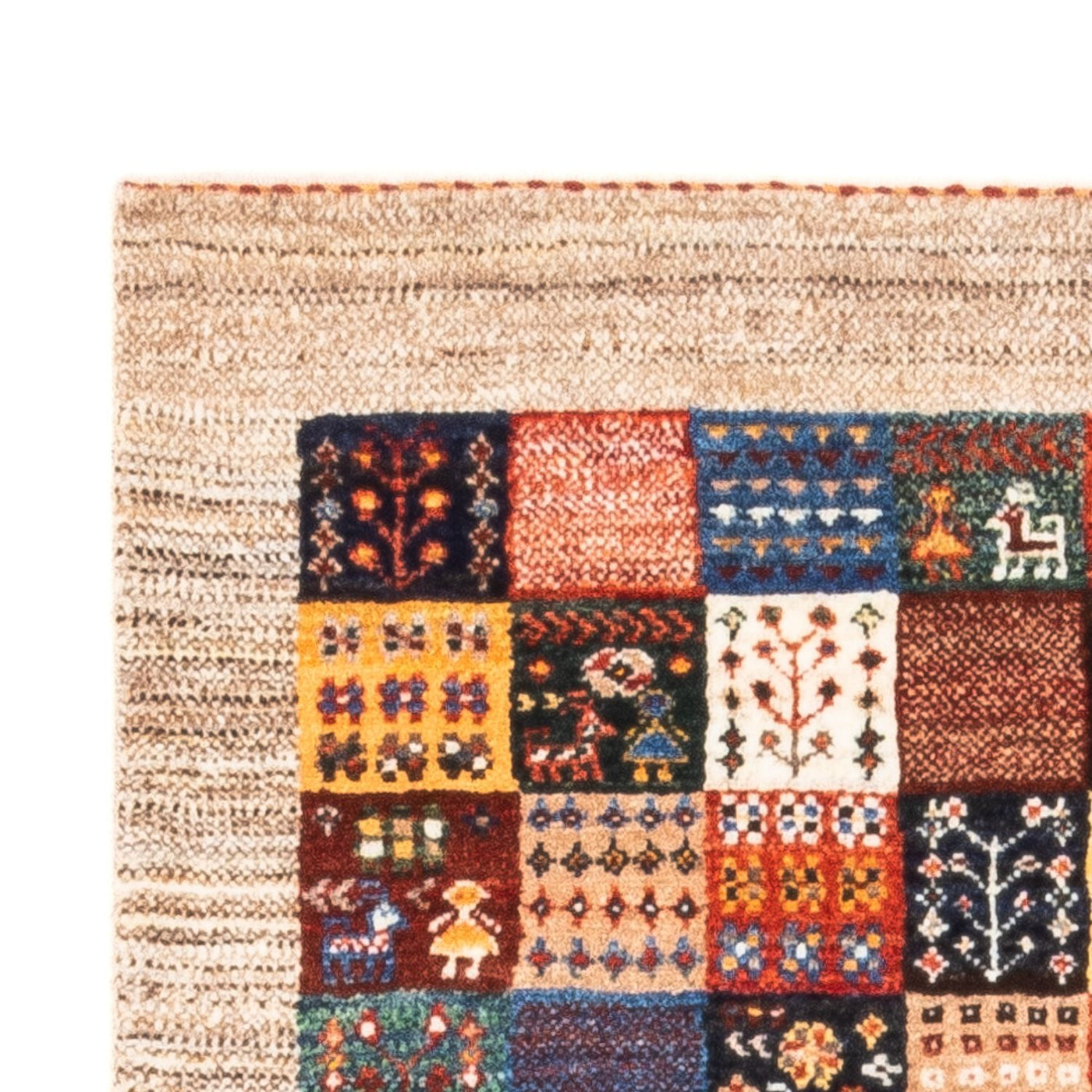 Loribaft Tappeto 132x84cm - Perserteppich Wollteppich