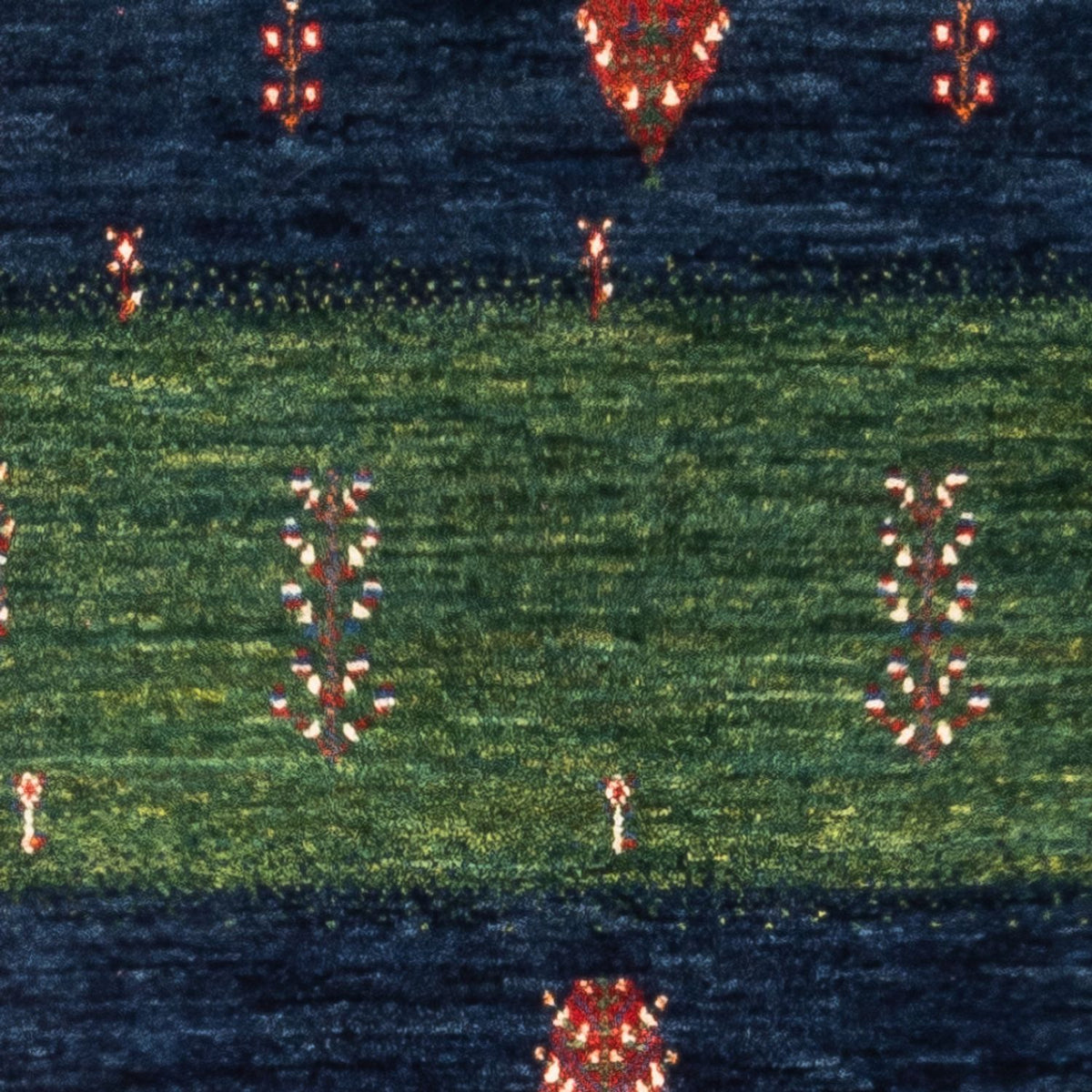 Tappeto Gabbeh - Loribaft Persero - Reale - 133 x 83 cm - multicolore