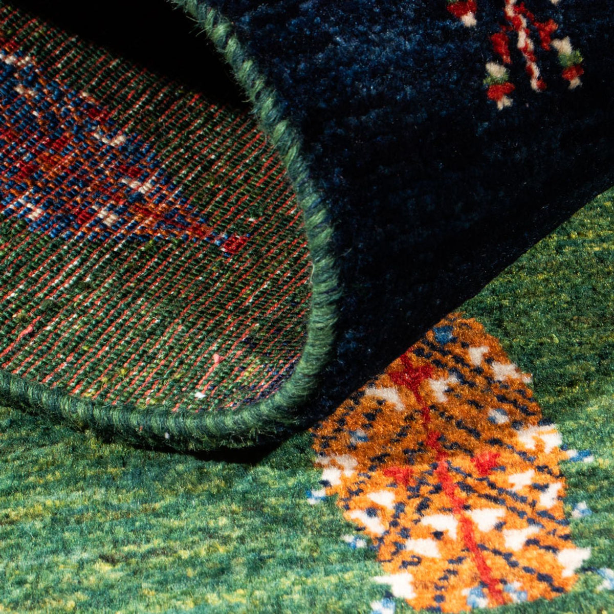 Tappeto Gabbeh - Loribaft Persero - Reale - 133 x 83 cm - multicolore