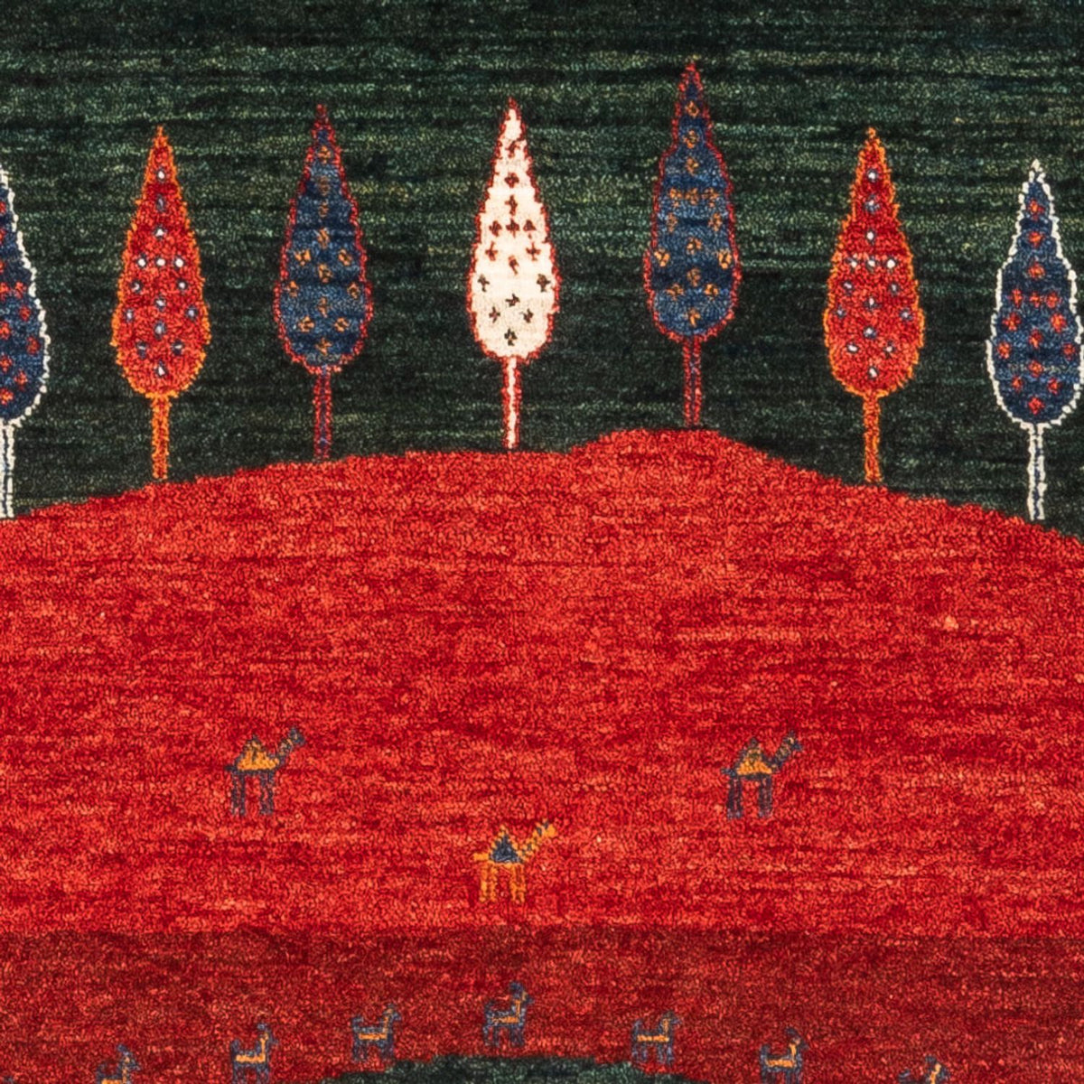 Tappeto Gabbeh - Loribaft Persero - Reale - 126 x 86 cm - multicolore