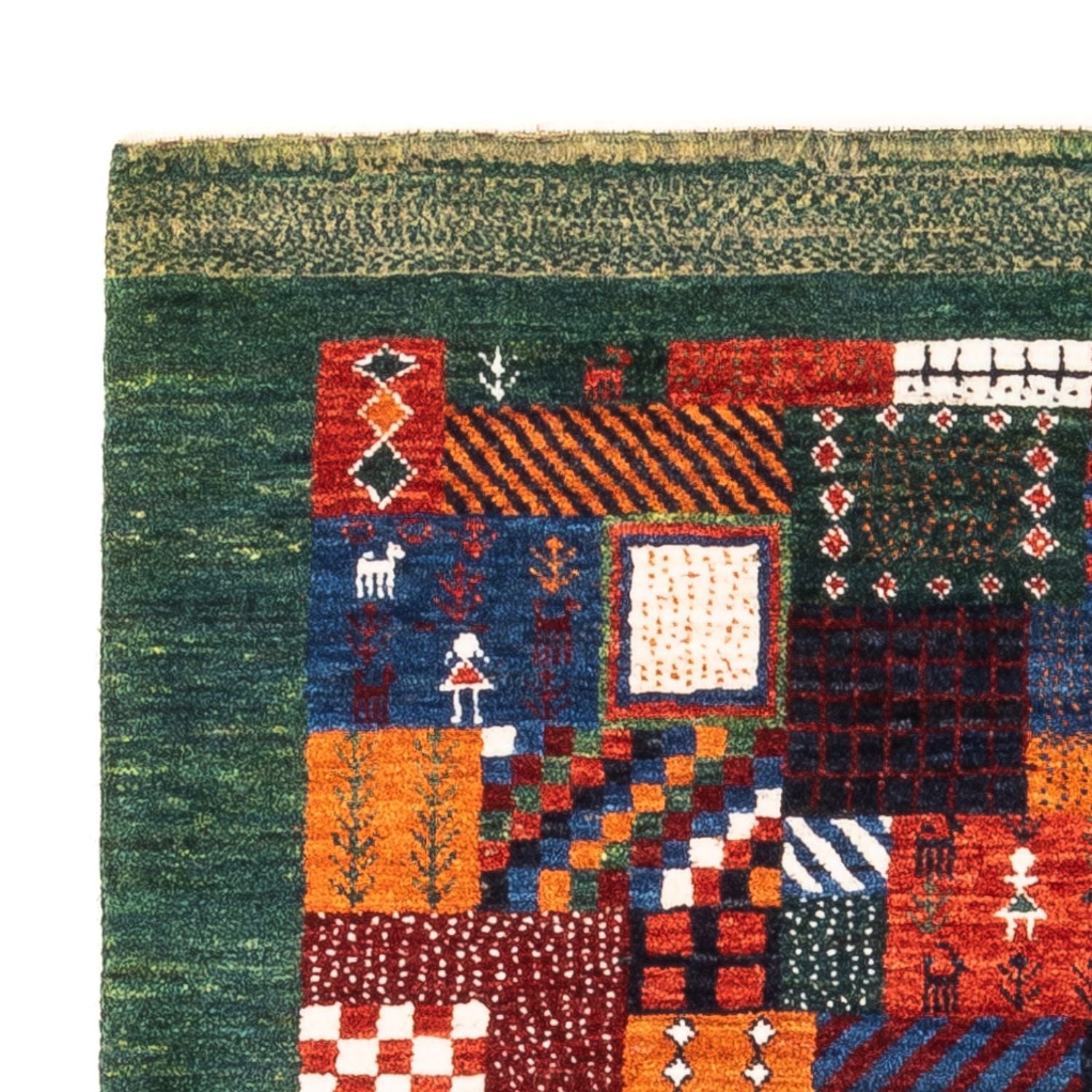 Tappeto Gabbeh - Loribaft Persero - Reale - 118 x 83 cm - multicolore