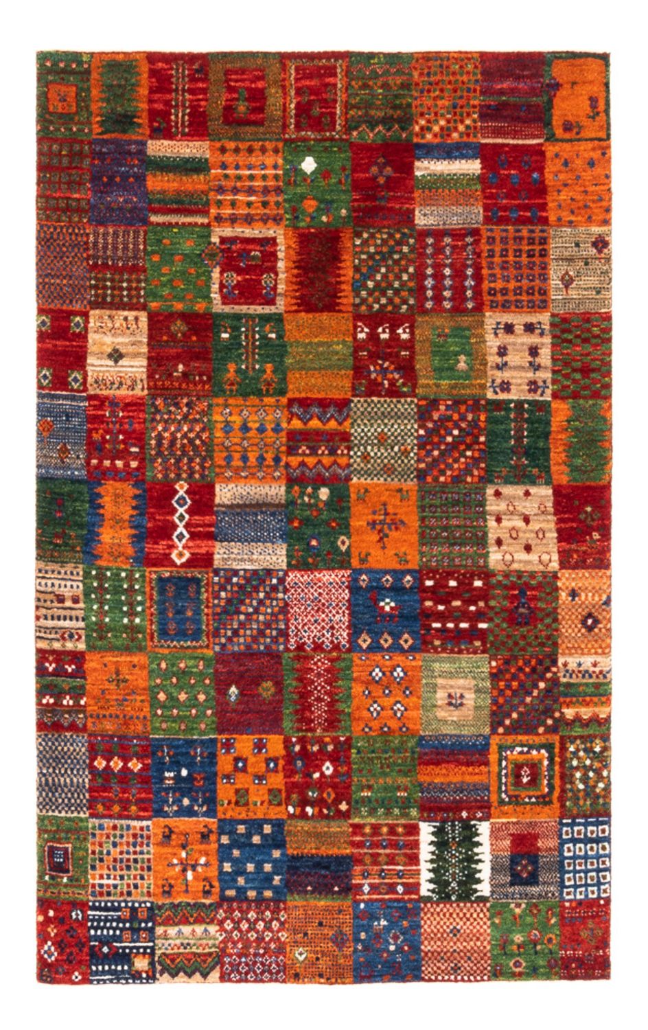 Tappeto Gabbeh - Loribaft Persero - Reale - 137 x 88 cm - multicolore