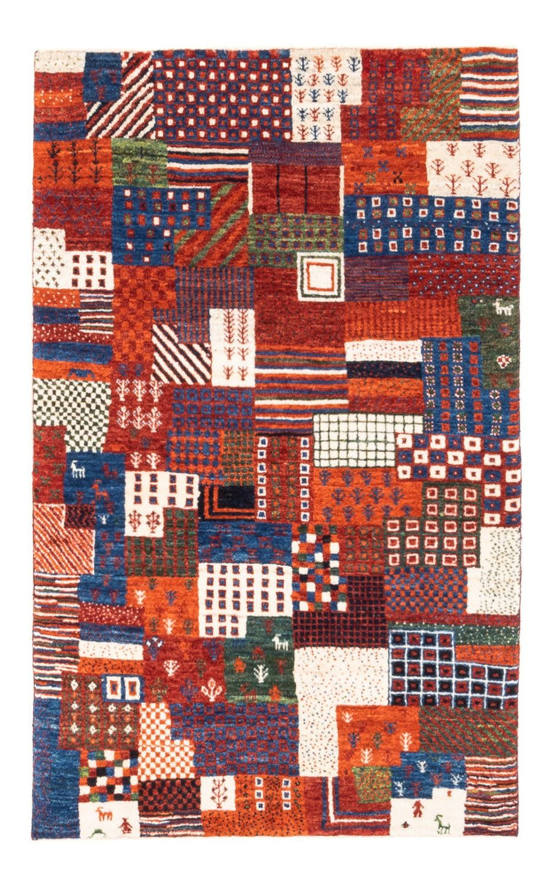 Tappeto Gabbeh - Loribaft Persero - Reale - 123 x 80 cm - multicolore