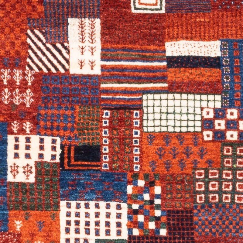 Tappeto Gabbeh - Loribaft Persero - Reale - 123 x 80 cm - multicolore