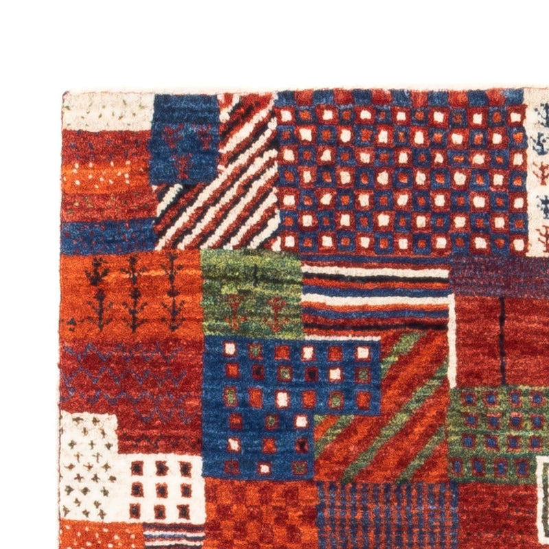 Tappeto Gabbeh - Loribaft Persero - Reale - 123 x 80 cm - multicolore